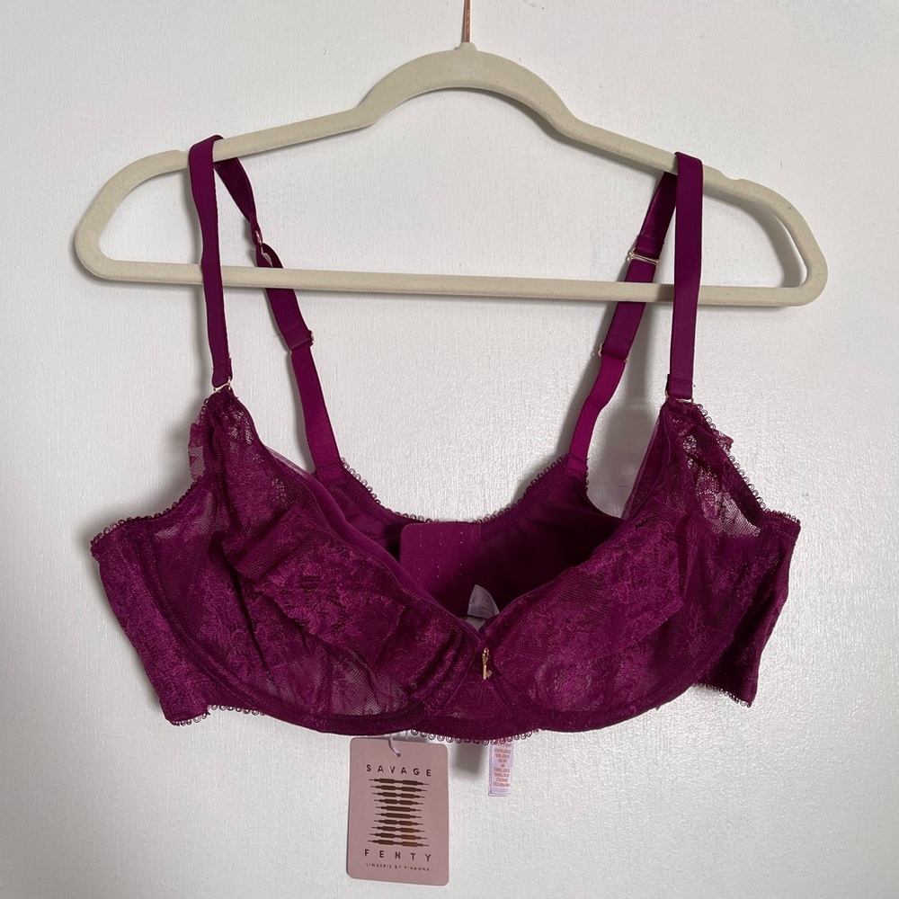 Savage X Fenty chantilly cascade balconette bra